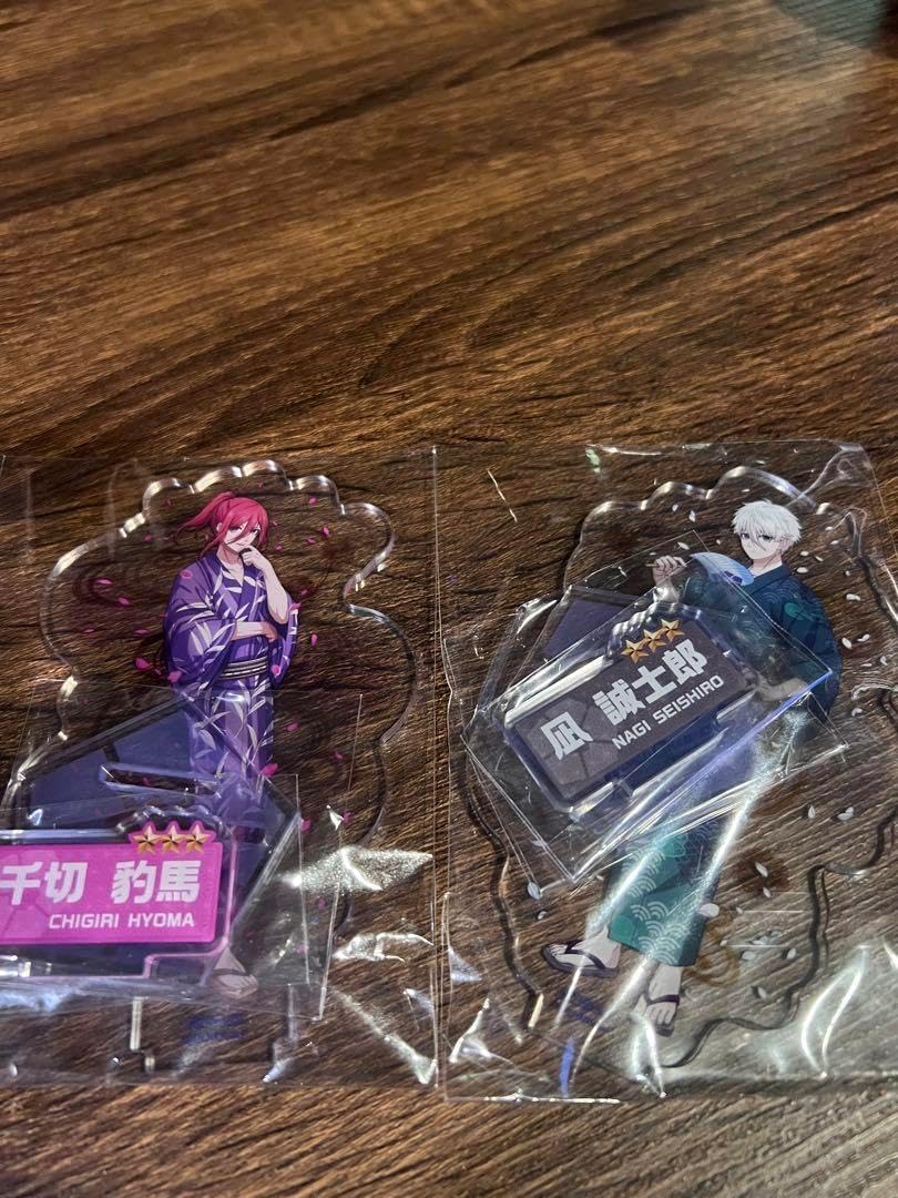 ブルロPWC アクリルスタンド ブルーロック PWC 潔世一＆糸師凛